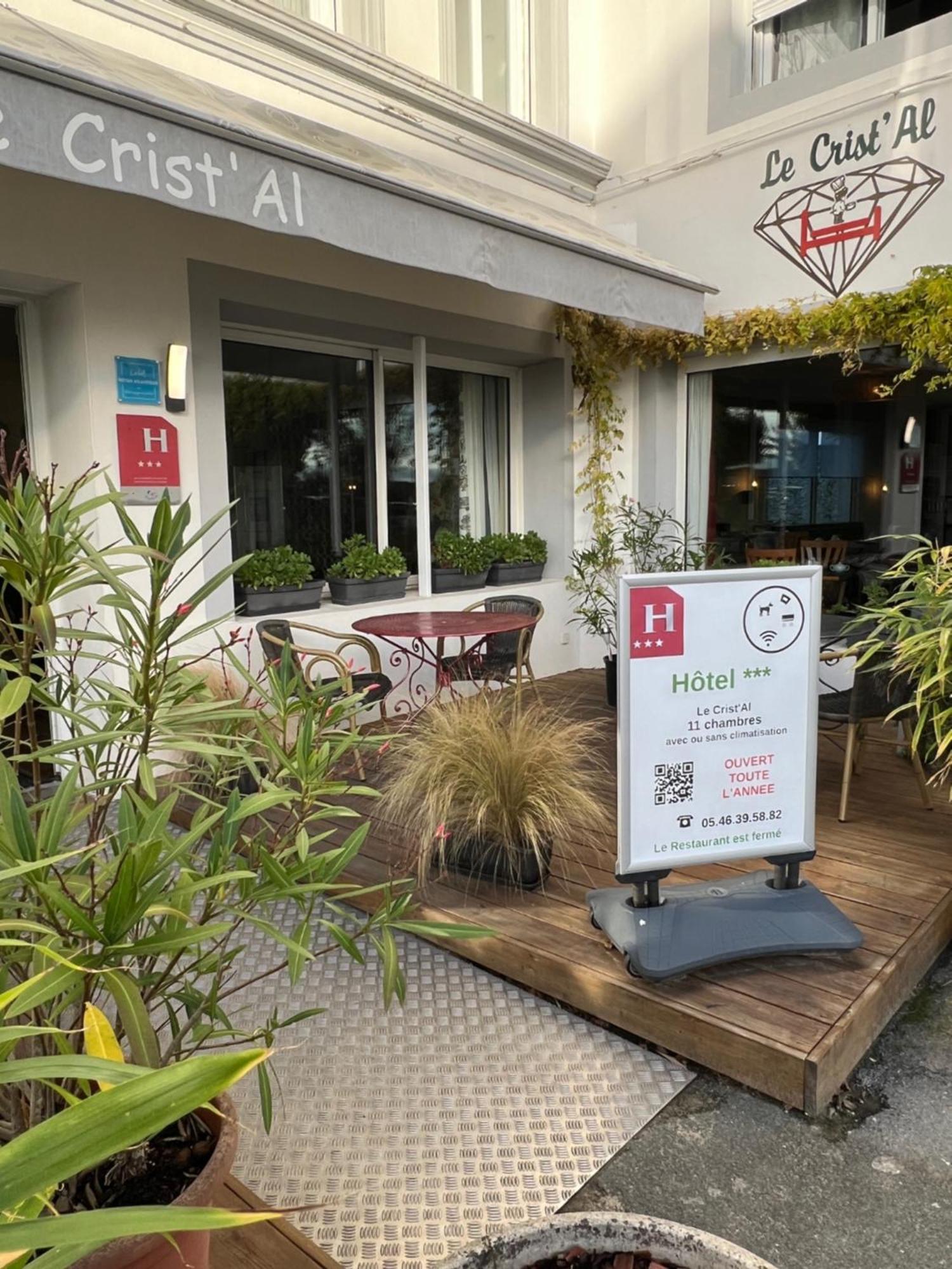 Le Crist'Al, Hotel Familial, Climatise, En Front De Mer Saint-Georges-de-Didonne Εξωτερικό φωτογραφία